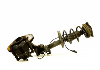 Amortizer z osnim krakom komplet desno,  Nissan Note 1,4
